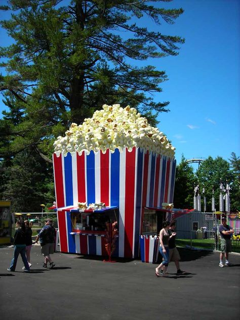 pop corn ! Popcorn Stand, Unusual Buildings, Max Lucado, Unusual Homes, Concession Stand, Interesting Buildings, Unique Buildings, Roadside Attractions, A Thought