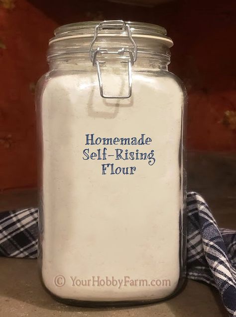 All Purpose Flour To Self Rising, How Do You Make Self Rising Flour, How To Make Self Rising Flour Recipes, Homemade Self Rising Flour How To Make, Plain Flour To Self Rising, Making Self Rising Flour, Make Your Own Self Rising Flour, Diy Self Rising Flour How To Make, Recipe For Self Rising Flour