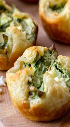 Spinach Puffs Recipe, Spinach Cheese Puffs, Spinach Puffs, Cheese Puffs Recipe, Spinach Puff, Spinach Cheese, Puff Recipe, Cheese Puffs, Buffalo Chicken Dip