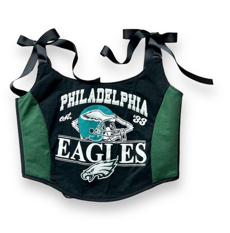 Philadelphia Eagles Bustier for Women Eagles Football Corset Top Cute Eagles Football Shirt for Women NFL Bustier Top by byChandp on Etsy Eagles Outfit Philadelphia Women, Eagles Football Outfit Women, Eagles Merch, Eagles Game Day Outfit, Eagles Football Team, Eagles Game, Eagles Gear, Philly Eagles, Philadelphia Eagles Football