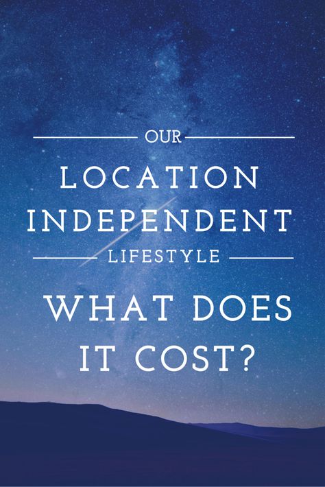 Our location independent lifestyle: What Does it Cost? So many people have been asking us how much money we spend a month as digital nomads, here are some answers on the cost of living this lifestyle in exotic locales! http://www.goatsontheroad.com/our-location-independent-lifestyle-what-does-it-cost/ Independent Life, Location Independent Lifestyle, Independent Lifestyle, Digital Nomad Jobs, Digital Nomad Life, Nomad Lifestyle, Digital Nomad Lifestyle, Laptop Lifestyle, Cost Of Living