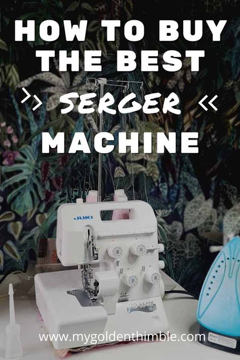 The Indisputable Best Sergers for Beginners in 2022. Overlocker Projects, Advanced Sewing Projects, Quilted Jacket Pattern, Serger Projects, Serger Tips, Overlock Machine, Serger Sewing, Sewing Alterations, Handmade Wardrobe