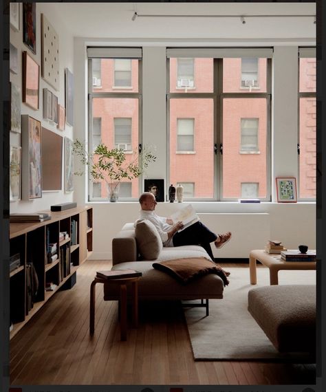 Industrial Style Interior, New York Loft, Vogue Living, Architecture Inspiration, 아파트 인테리어, Modern Loft, New York Apartment, Vogue Australia, Loft Style