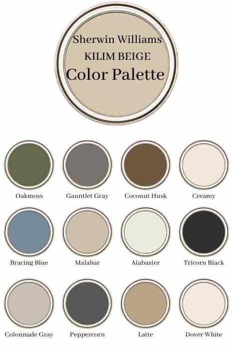 Benjamin Moore Sea Pearl Paint, Seaglass Bathroom Ideas, Balboa Mist Coordinating Colors, Benjamin Moore Sea Pearl, Sea Pearl Benjamin Moore, Seaglass Paint Colors, Seaglass Paint, Kilim Beige Sherwin Williams, Maine Bathroom