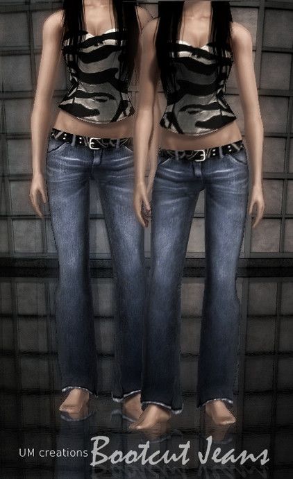 Sims Low Waist Jeans, Sims 4 Y2k Jeans, Sims 4 Bootcut Jeans, Sims 3 Y2k Cc, Sims 4 Low Waist, Sims 4 Low Waist Jeans, Sims 4 Cc Flare Jeans, Sims 3 Cc Clothes Female, Low Rise Jeans Sims 4 Cc