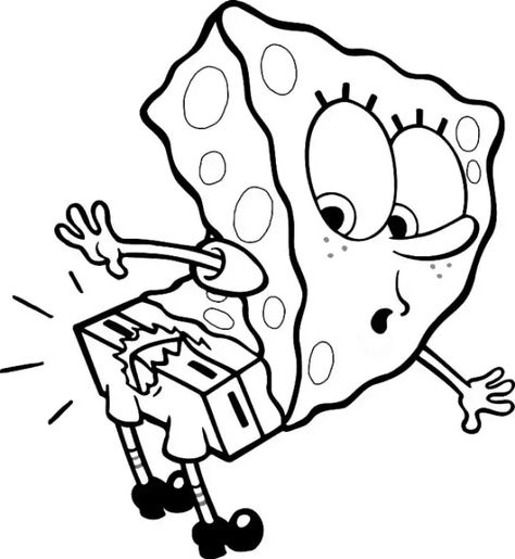 Spongebob Pants, Spongebob Coloring Pages, Spongebob Coloring, Spongebob Drawings, Stephen Hillenburg, Valentine Coloring Pages, Valentine Coloring, Easy Coloring Pages, Animal Coloring Books