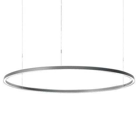 Milana LED Counterweight Pendant by Marset at Lumens.com Aqua Creations, Circle Pendant Light, Family Circle, Geometric Forms, Three Rings, Geometric Form, Extruded Aluminum, Led Pendant Lights, The Circle