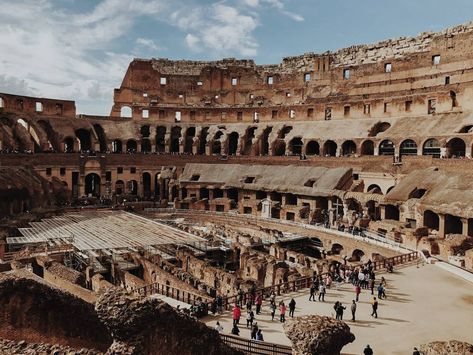 We all know the Colosseum, but access to the arena floor isn't generally included... making this one of our hidden gems in Rome! You Won, Rome Photography, Appian Way, Gardening Photography, Rome Travel Guide, Palatine Hill, Colosseum Rome, Rome Tours, Roman Forum