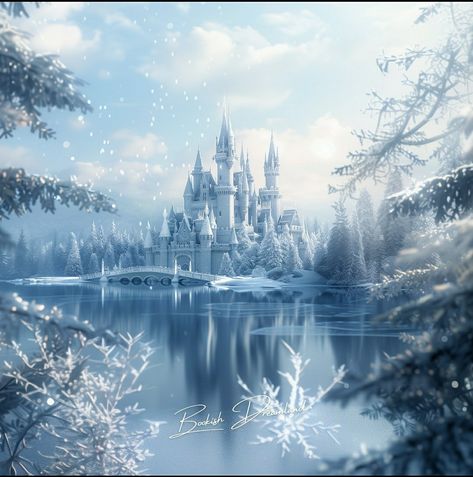 Winter Court, White Bears, Ice Palace, Castle Aesthetic, Ice Castles, Forgotten Realms, The Great White, Fantasy City, Fantasy Places