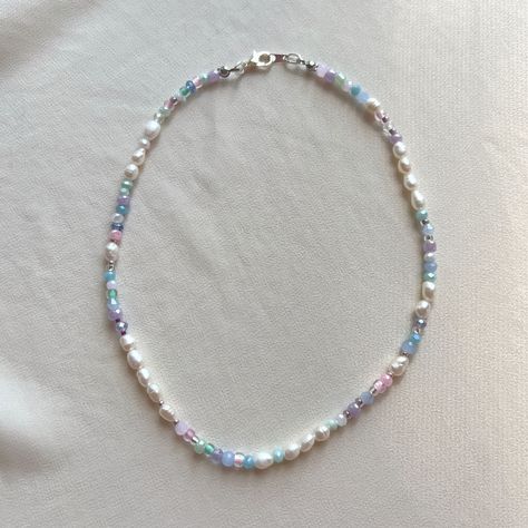 Excited to share this item from my #etsy shop: Sweet Pearl Pastel Beads necklace, Beaded Choker, pastel color seed beads necklace, light pink purple blue beads necklace #pink #purple #yes #pearl #unisexadults #glass #lobsterclaw #bohohippie #pearlbeadsnecklace Pastel Beaded Necklace, Blue Beads Necklace, Beaded Necklace Purple, Purple Beaded Necklace, Light Blue Necklace, Pink Bead Necklace, Seed Beads Necklace, Pastel Bracelet, Pastel Jewelry