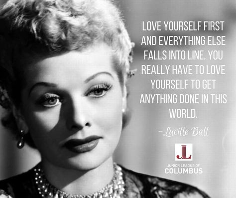 Lucille Ball was an American actress, comedian, model, film-studio executive, and producer. She was best known as the star of the self-produced sitcom, I Love Lucy.  She influenced generations of comedians, and her popularity continued into the 21st century. Today we honor her during Women's History Month. . . #wearejlcbus #juniorleague #empoweringwomen #inspirational #quotes #powerfulwomen #inspiration #womenshistorymonth #honor #legacy #loveyourself #love #inspirationalquotes Lucille Ball Quotes, Lucille Ball Costume, I Love Lucy Costume, Ball Quotes, Christine Elise, Balls Quote, Ball Costume, Lucille Ball Desi Arnaz, Ball Makeup