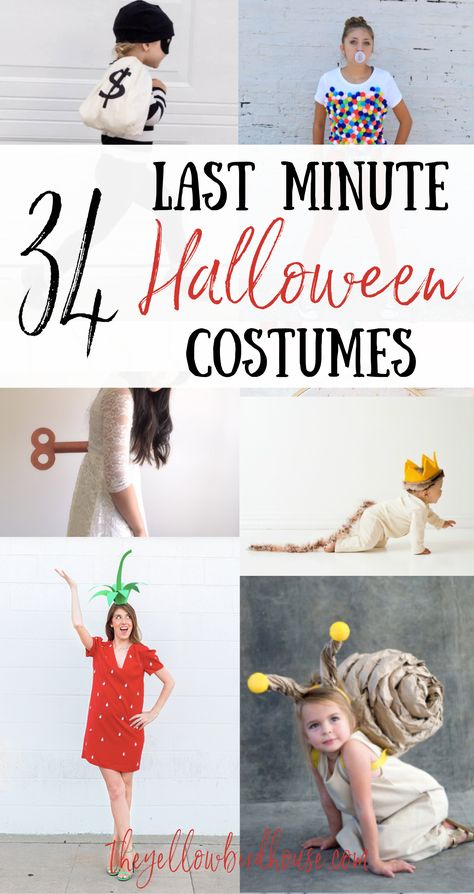 Last Minute Toddler Costume, Costumes Faciles, Halloween Costumes You Can Make, Teen Halloween, Easy Diy Costumes, Baby Kostüm, Last Minute Halloween, Diy Costumes Kids, Diy Halloween Costumes For Kids