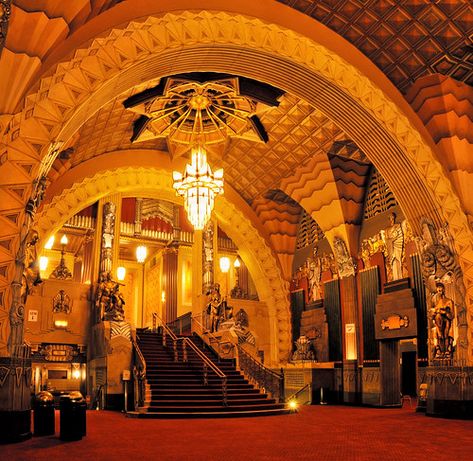 Barbie Hotel, Los Angeles Theater, Theater Interior, Pantages Theatre, Theatre Hall, Art Deco Theater, Vintage Movie Theater, Hollywood Theater, Historic Theater