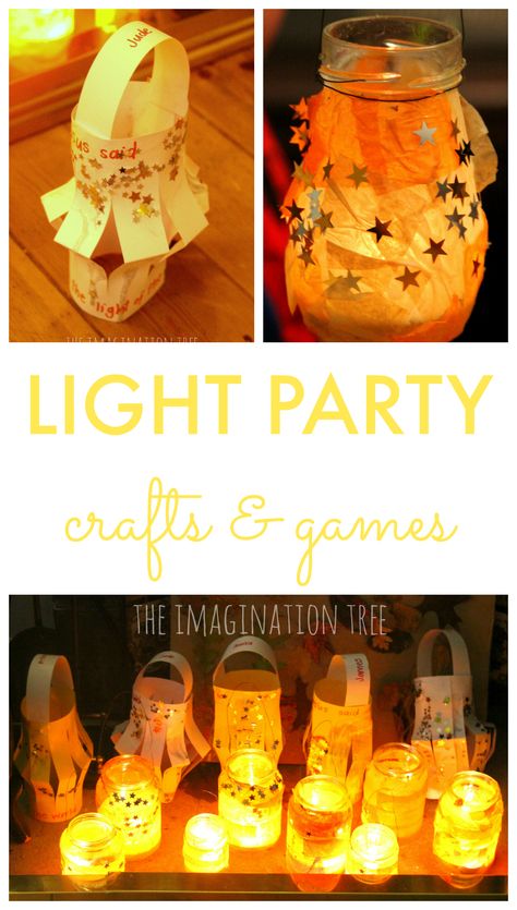 Here are some light party crafts and games ideas to help you create a fun and positive halloween alternative celebration party for kids! Christian Halloween Crafts, Halloween Alternatives, Christian Halloween, Imagination Tree, Learning For Kids, Easy Halloween Party, Bobbing For Apples, Light Party, Light Activities