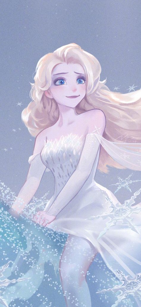 follow for more Elsa Anime, Frozen Fan Art, Disney Princess Anime, Disney Princess Fan Art, Frozen Disney Movie, Disney Princess Images, Karakter Disney, Disney Princess Frozen, Disney Elsa