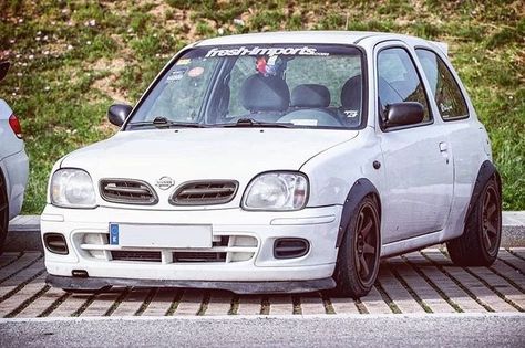 Nissan Micra K11 Modified, Nissan Micra Modified, K11 Micra, Mitsubishi Cars, Nissan Micra, Nissan March, Best Jdm Cars, Hot Hatch, Car Mods