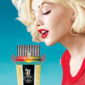 Gwen Stefani's L, L.A.M.B. perfume Gwen Stefani Lamb, Perfume Oil Recipes, Gwen Renée Stefani, Gwen Stefani Style, Fragrance Ad, Harajuku Lovers, Perfume Ad, Celebrity Perfume, Shop Makeup