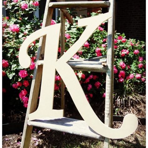 Unfinished Wooden Alphabet Letter, 24" Monotype K, Large Unpainted, Build-A-Cross - Walmart.com Diy Letter Ideas, Letters Wall Decor, Wooden Alphabet Letters, Large Wooden Letters, The Letter K, Wooden Wall Letters, Letter Wall Decor, Wooden Monogram, Letter Decor