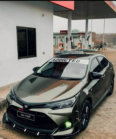 Toyota Grande 1.8 see green compounding and the uplifting back and front bumpers 💯💯 Toyota Grande Pakistan, Toyota Axio Modified, Toyota Corolla Modified, Ppp Flag, Toyota Vios Modified, Lawyer Cake, Corolla 2018, Toyota Allion, Toyota Corolla 2010