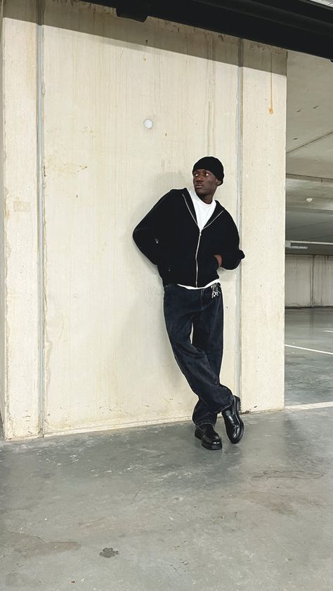 Black hoodie,hoodie,jeans,beanie,loafers,outfit,inspo,fashion,inspo,parking lot,blackfit,zip up hoodie,black washed jeans, black beanie,fit check,shirt,white tee,keys Black Zipper Hoodie Outfit Men, Black Zip Hoodie Outfit, Beenie Outfit, Zip Up Hoodie Outfit Men, Black Zip Up Hoodie Outfit, White Beanie Outfit, Black Beanie Outfit, Zip Hoodie Outfit, Black Washed Jeans