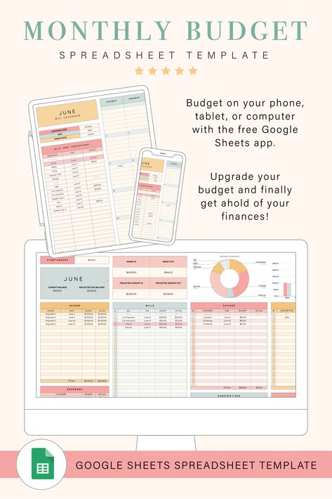 Take control of your finances with our budget spreadsheet template for Google Sheets! 📊 Our user-friendly design makes tracking your budget a breeze! 🌟 Get organized, track your progress, and make informed decisions with our trending budgeting tool. 📈🔍 Don't let your money slip through your fingers – start budgeting like a pro! 💪💼 Pin it now and embark on your journey towards financial success. 💸💡 #BudgetingTips #FinancialPlanning #MoneyManagement #SaveMoney #FinancialFreedom Google Sheets Budget Template Free, Budget Spreadsheet Free, Spreadsheet Aesthetic, Excel Monthly Budget Spreadsheet, Finance Sheet, Spreadsheet Ideas, Home Budget Spreadsheet, Vacation Planner Template, Simple Budget Template