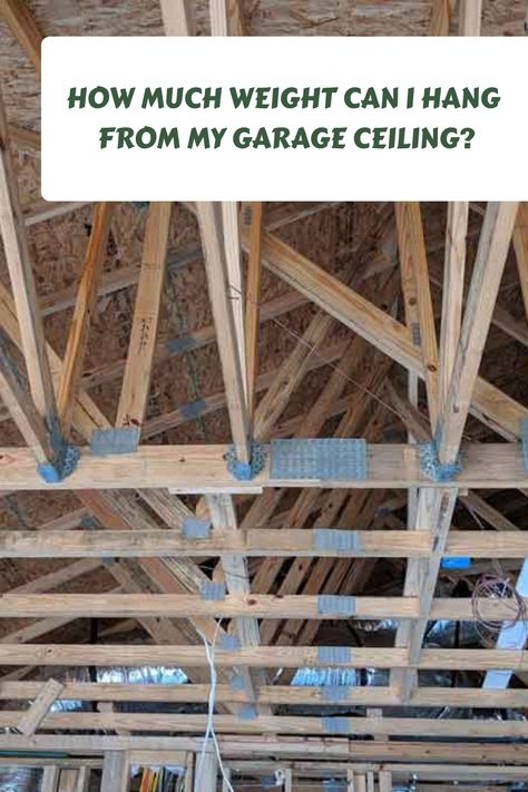 Maximize the space in your garage by utilizing overhead storage to keep items neatly organized while creating more room below. It's important to understand the weight limitations for safe storage solutions. By leveraging overhead storage efficiently, you can declutter your garage and enhance its functionality effectively. Garage Organization Ceiling, Garage Door Storage Ideas, Garage Rafter Storage Ideas, Diy Garage Ceiling Storage, Garage Rafter Storage, Rafter Storage, Finishing Garage, Garage Overhead Storage, Diy Overhead Garage Storage