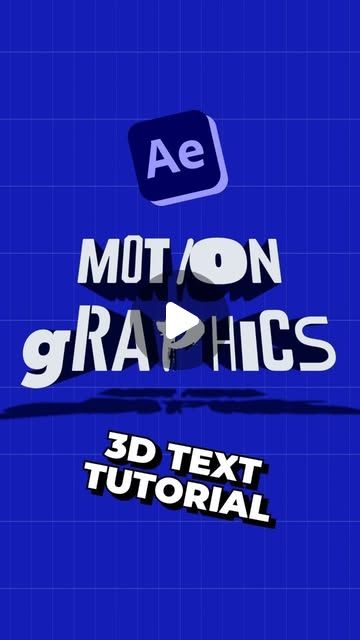 Abhishek Dubey on Instagram: "3D Text Changing Animation Tutorial in After Effects - No Plugins 
. 
Full Tutorial on my YouTube channel - Motion Nations (link in bio) 
.
.
 Follow for more!
.
 .
#aftereffectstutorial #aftereffects #motiongraphics #motiondesign #animation #illustrator #adobe #adobeaftereffects #lettering #aftereffectstutorials #christmas #facebook #art #artist #design #tutorial #designer #illustration #creative #sports #reels #textanimation #logo #logoanimation #typedesign #typography #logodesigns #motiondesigner #calligritype #caligraphy" Designer Illustration, Facebook Art, Illustration Creative, Animation Tutorial, Text Animation, 3d Text, Adobe After Effects, Photoshop Tutorial, Type Design