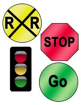 16 Printable Road Signs by Print A Toy | TPT Traffic Signs Printables, Road Signs Printable, Panneau Stop, Printable Road, Pedestrian Safety, Crossing Guard, Community Helpers Theme, Railroad Crossing, Crossing Sign