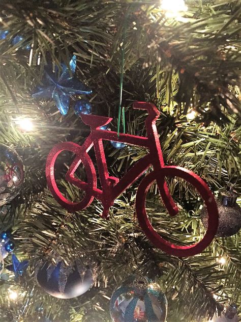 Bicycle Ornament, Bike Ornament, Bicycle, Christmas Ornament, Red Ornament, Holiday Decorations, Garland Decor, Peace Signs by AmericanGreenCrafts on Etsy Bicycle Ornament, Bicycle Christmas, Wire Ornaments, Ornament Hanger, Traditional Colonial, Colonial Christmas, Braided Ponytail Hairstyles, Red Ornaments, Peace Signs