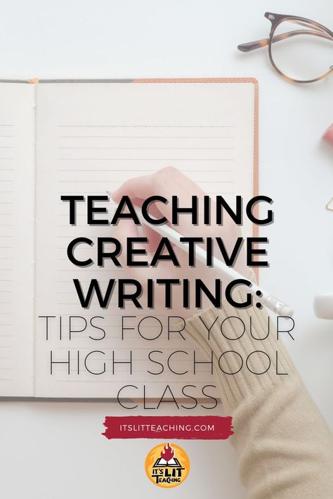 Teaching Writing High School, Creative Writing High School, Creative Writing Assignments, How To Teach Creative Writing, Creative English Teaching Ideas, English Creative Writing, Creative Writing Lesson, Composition Writing, Teaching Creative Writing