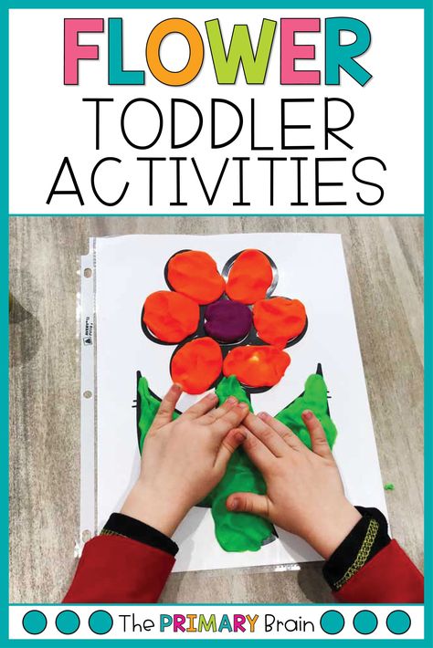 Toddler Spring Lesson Plan, Flowers Lesson Plans Toddlers, Garden Lesson Plans For Toddlers, How Flowers Grow Preschool, 2 To3 Years Old Activity, Growing Gardens Toddler Theme, Plants Activity, Toddler Lesson Plans, Preschool Math Lessons