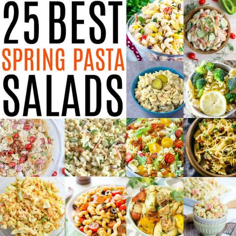 Easter Pasta Salad, Dinner Ideas Sides, Easter Pasta, Spring Pasta Salad, Yellow Bliss Road, Pasta Bakes, French Delicacies, Meatless Dishes, Spring Pasta