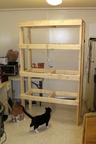 Woodwork Shelves, Cheap Storage Shelves, Basement Storage Shelves, Diy Wooden Shelves, Heavy Duty Storage Shelves, Wooden Storage Shelves, Diy Storage Shelves, Workbench Plans Diy, Garage Storage Shelves