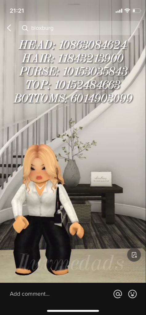 Roblox Silk Dress Codes, Pajama Set Bloxburg Codes, Bloxburg Professional Outfit Codes, Roblox Id Codes For Clothes Teacher, Work Outfit Roblox Code, Bloxburg Overall Outfit Codes, Bloxburg Working Outfit Codes, Teacher Codes Bloxburg, Work Outfits Roblox Codes