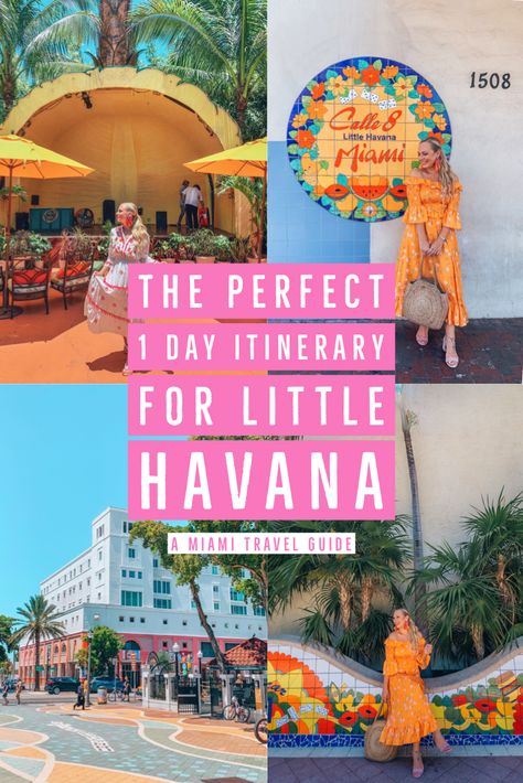 Little Havana Miami, Miami Travel Guide, Miami Girls, Miami Vacation, Miami Travel, Cuba Travel, Perfect Itinerary, Eat And Drink, Caribbean Travel