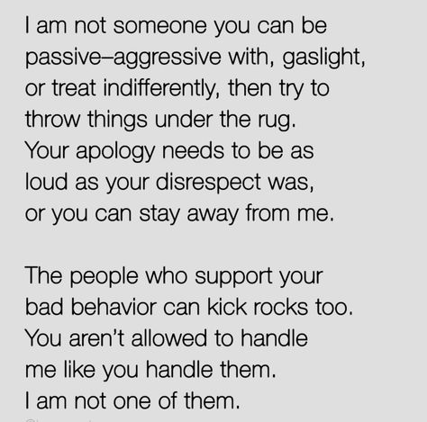 My Reaction To Your Disrespect, Passive Aggressive Quotes, Manipulative People Quotes, Passive Aggressive People, Brutal Truth, Disrespect Quotes, Ignoring Someone, Inner Health, Manipulative People