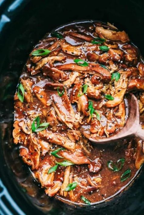 22 Easy Cheap Dinner Ideas – The Kitchen Community Honey Soy Garlic Chicken, Chicken In Slow Cooker, Garlic Chicken Slow Cooker, Slow Cooker Honey Garlic Chicken, Soy Garlic Chicken, Chicken Breast Instant Pot, Chicken Breast Slow Cooker, Chicken Recipe Air Fryer, Slow Cooker Chicken Thighs