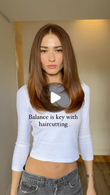 Contour Layers Hair, Layers Vs No Layers Hair, No Layers Haircut, Contour Haircut, At Home Haircut, Balance Is The Key, Good Haircut, Thicker Healthier Hair, Home Making