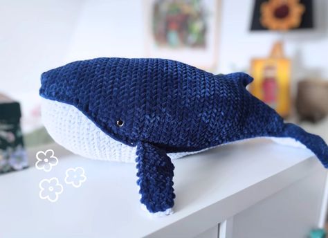 Big Whale 🐳 Pattern : @1dogwoof #amigurumi #handmadecrochet #crochetlove #instacrochet #crochetinspiration #crochetdesign #crochetart #crochetofinstagram #crochetprojects #crochetcommunity #creativecrochet #crochetcreation #crochetgift #crochetmagic #crochetincolor #smallbusiness #amigurumiaddict #plushies #crocheting #yarnlover #crocheteroftheworld Crochet Big Plushies, Giant Amigurumi, Big Plushies, Plushies Pattern, Giant Whale, Whale Amigurumi, Big Whale, Whale Pattern, Crochet Inspo