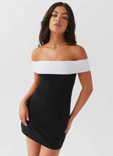 New Arrivals Clothing For Women | Trend & Party Dresses | Peppermayo US Sorority Rush Outfits, Off Shoulder Design, Rush Outfits, Diamonds And Pearls, New Years Eve Dresses, Eve Outfit, New Years Eve Outfits, Long Sleeve Knit Dress, Beige Dresses