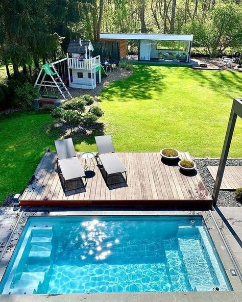 Above Ground Pool Deck Ideas, Above Ground Pool Deck, Build A Deck, Pool Deck Plans, Cheap Pool, Diving Boards, Pool Deck Ideas, Best Above Ground Pool, Pools Backyard Inground