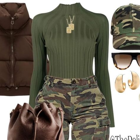 The Polished Swan™️ | Outfit Ideas on Instagram: "#camolove #wearingvsstyling #camopants #camolover #brownoutfit #stylishoutfit #whattoweartoday #fashionover30 #fashionover40 #fashionover50 #wardrobegoals #womensfashionstyle #nursestyle #momstyle #womeninjournalism #womeninsports #stylishwomen 

Camo lover, Camo love, outfit ideas for women, wardrobe goals, Camo pants, stylish woman, women in sports, women in journalism, nurse style, mom style, what to wear today, fashion over 30, fashion over 40, fashion over 50" Olive Green And Brown Outfit, Army Green Outfit, Olive Green Pants Outfit, Fashion Over 30, Nurse Style, Camo Pants Outfit, Crewneck Outfit, Women In Sports, 2019 Outfits