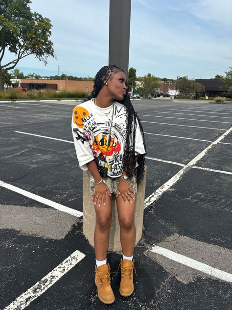 Asics Outfit Black Woman, Timbs Outfits, Dunk Outfit, Cute Highschool Outfits, Cute Outfits For School, Cute Lazy Outfits, Lazy Outfits, Pretty Girl Outfits, Girly Outfits