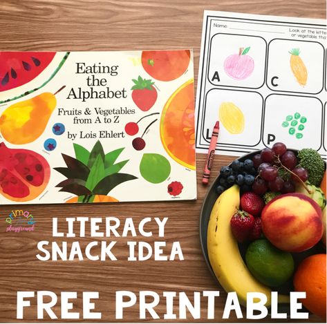 30 Creative Nutrition Activities for Preschoolers - Teaching Expertise Eating The Alphabet, Alphabet Free Printable, Primary Playground, Healthy Food Activities, Free Printable Alphabet, Healthy Fruits And Vegetables, Nutrition Activities, Vegetable Snacks, Food Activities