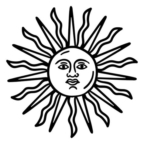 Argentinian Sun Tattoo, Argentinian Tattoo, Argentina Sun Tattoo, Argentina Tattoo Ideas, Argentina Tattoo, Argentinian Flag, Sun Drawing, Tatuaje A Color, Modern Tattoos