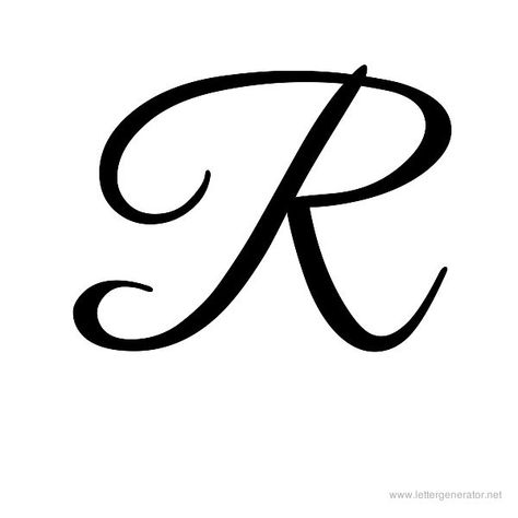 R Fancy Letter, Fancy Letter R Design, R In Different Fonts, Stylish Alphabets Letters Type Design, R Design Letter, R In Cursive, R Font, Cursive R, Fancy Fonts Alphabet