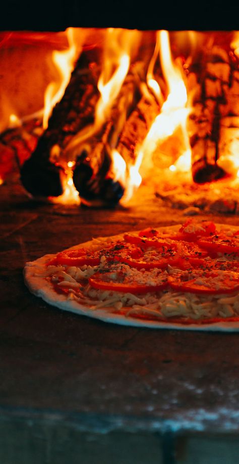 Pizza | Charred Brick Oven | United States Brick Oven Pizza, Brick Pizza Oven, Bar Catering, Brick Oven, Fresh Pasta, Pizza Oven, Menu Items, Everyday Food, Gourmet Recipes