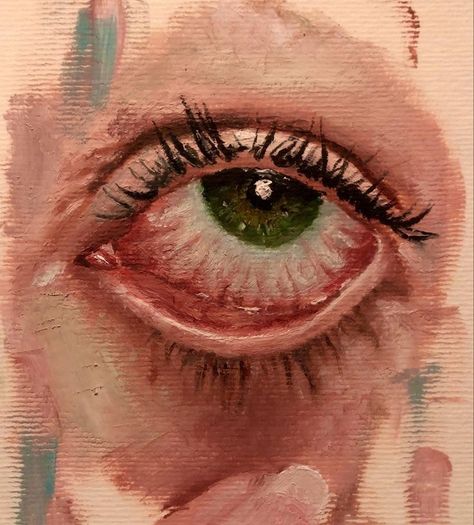 فنسنت فان جوخ, Close Up Art, Colorful Canvas Art, Watercolor Eyes, Creative Juice, Art Rules, Portraiture Painting, Diy Abstract Canvas Art, Black Art Painting