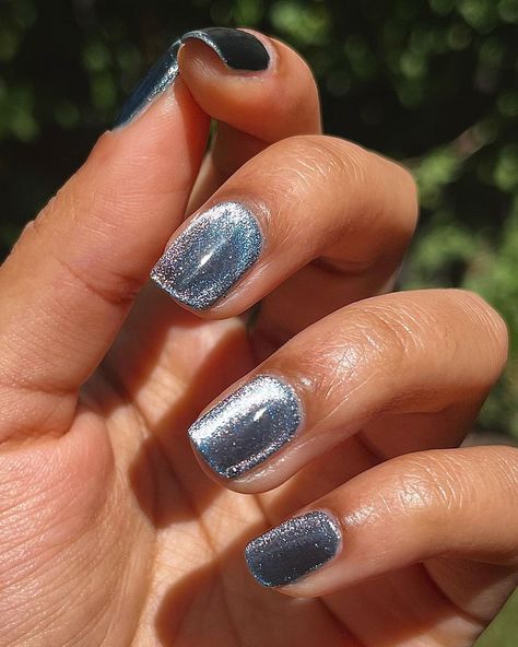 Cirque Colors (@cirquecolors) • Instagram photos and videos Cirque Colors, Manicure Nails, Blue And Black, Post It, Nail Design, Nail Designs, Sparkle, Instagram Photos, Photo And Video