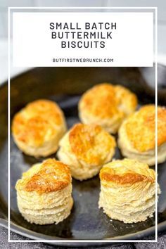 Biscuits For Two, Buttermilk Biscuit Recipe, Buttermilk Biscuits Easy, Southern Buttermilk Biscuits, Biscuits From Scratch, Buttermilk Biscuit, Homemade Buttermilk Biscuits, Recipe For 1, Buttermilk Biscuits Recipe